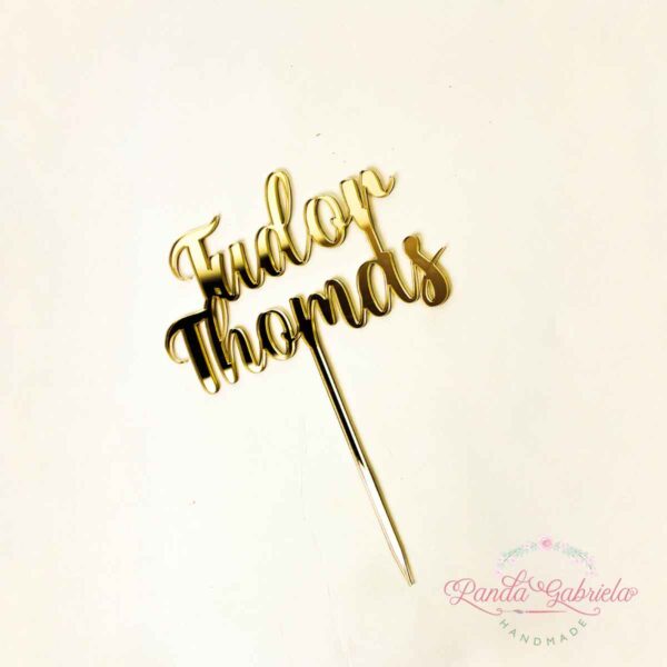 cake-topper-personalizat-cu-nume-plexiglas-oglindă